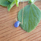 Tanzanite Floating Necklace Crystal Gemstone December Birthstone Jewelry Handmade