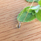 Bi Lemon Quartz Floating Necklace Crystal Gemstone 14K Gold Filled Minimalist Jewelry Handmade