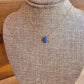 Tanzanite Floating Necklace Crystal Gemstone December Birthstone Jewelry Handmade