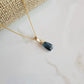 Kyanite Gemstone Necklace 14K Gold Filled Dainty Delicate Necklace Genuine Natural Best Gift for Her handmade