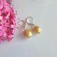 Gold Pearl Earrings Dangle Drop Silver June Birthstone Freshwater Pearl Wedding Bridal Jewelry