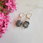 Labradorite Earrings Drop Dangle Sterling Silver Boho Jewelry Handmade