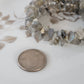 Labradorite Wrap Bracelet Gemstone Raw Chips set in Memory Wire