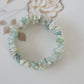 Amazonite Wrap Bracelet Gemstone Raw Chips set in Memory Wire