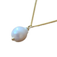 Baroque Pearl Drop Necklace 14K Gold Filled Dainty Delicate Necklace June Birthstone